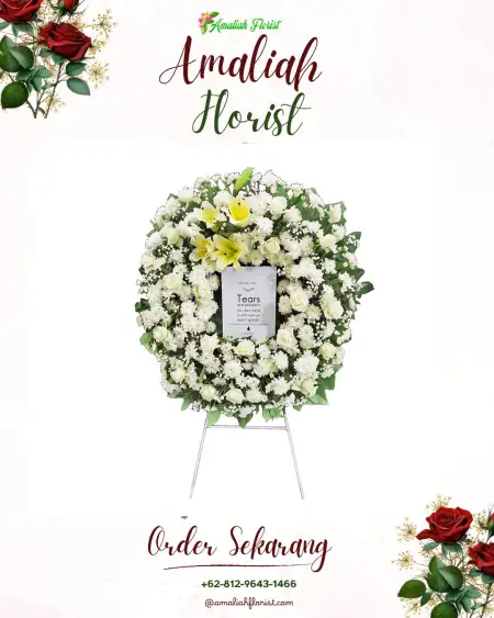 Krans Bunga Duka Sambongrejo